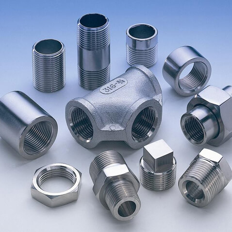 Super Duplex Steel S32750 / S32760 Threaded Forged Fittings